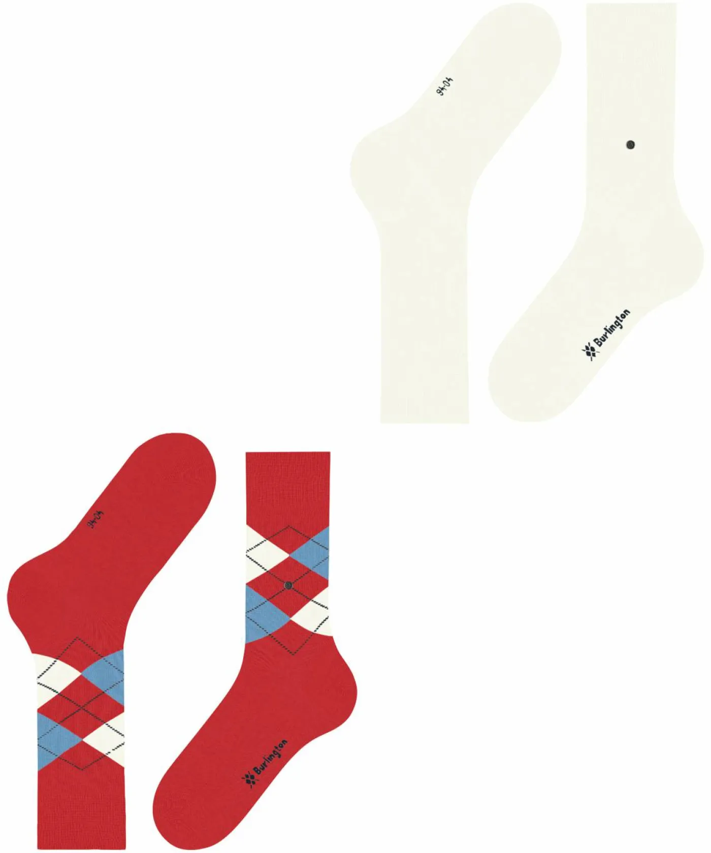 Socken "Everyday Argyle", 2er-Pack