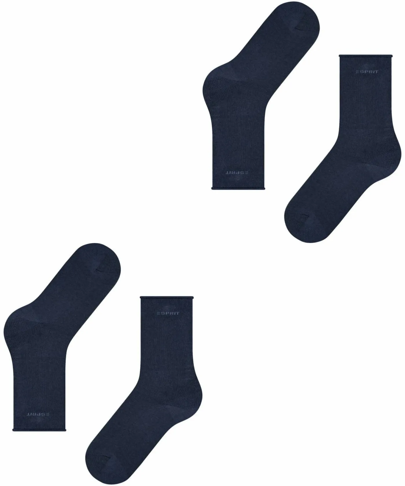 Socken Basic Pure 2-Pack