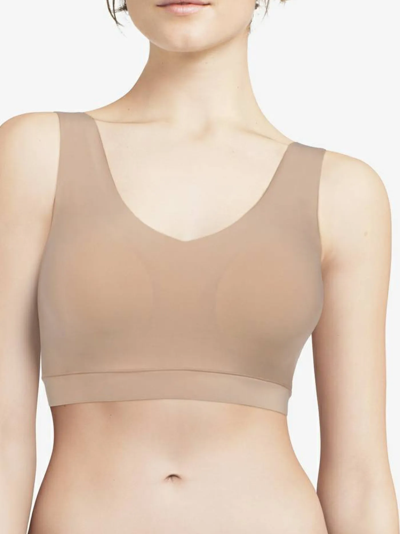 SoftStretch Bustier mit Soft Cups, V-Ausschnitt