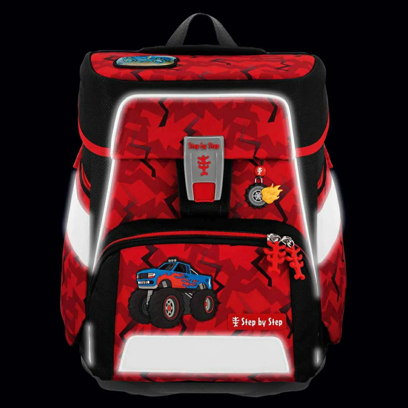 SPACE Schulranzen-Set "Monster Truck Rocky"