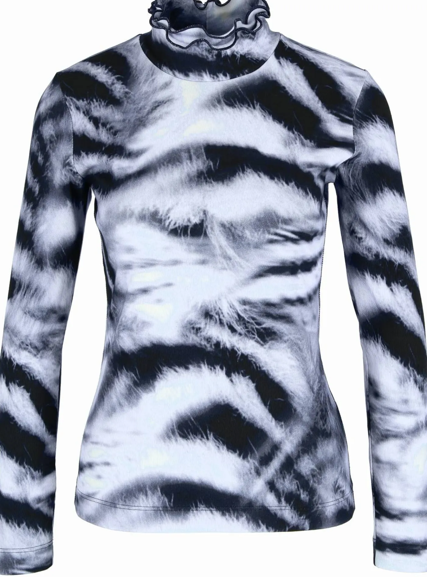 Stehbund-Shirt