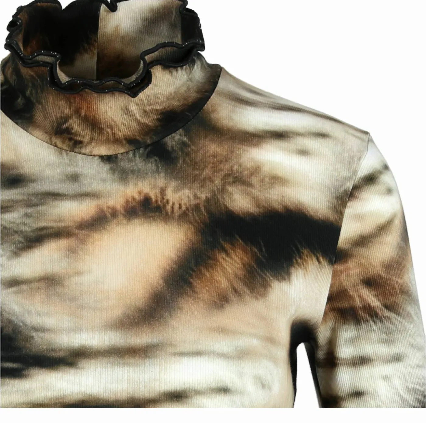 Stehbund-Shirt