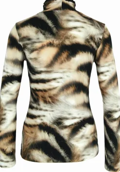 Stehbund-Shirt