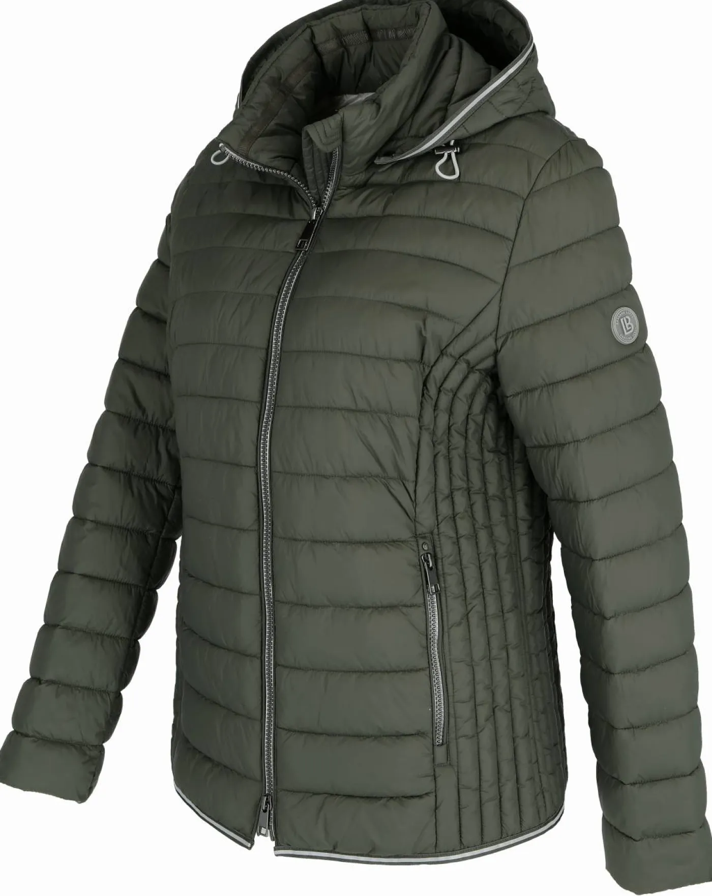 Steppjacke mit Kapuze