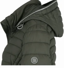 Steppjacke mit Kapuze