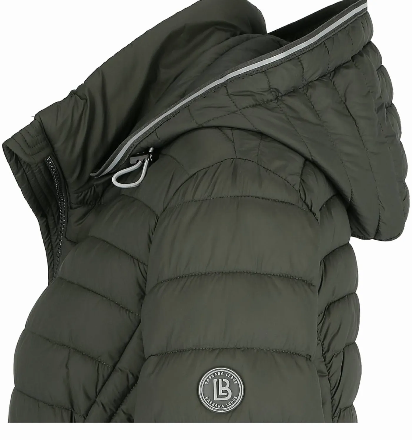 Steppjacke mit Kapuze