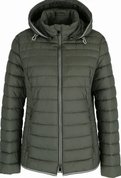 Steppjacke mit Kapuze