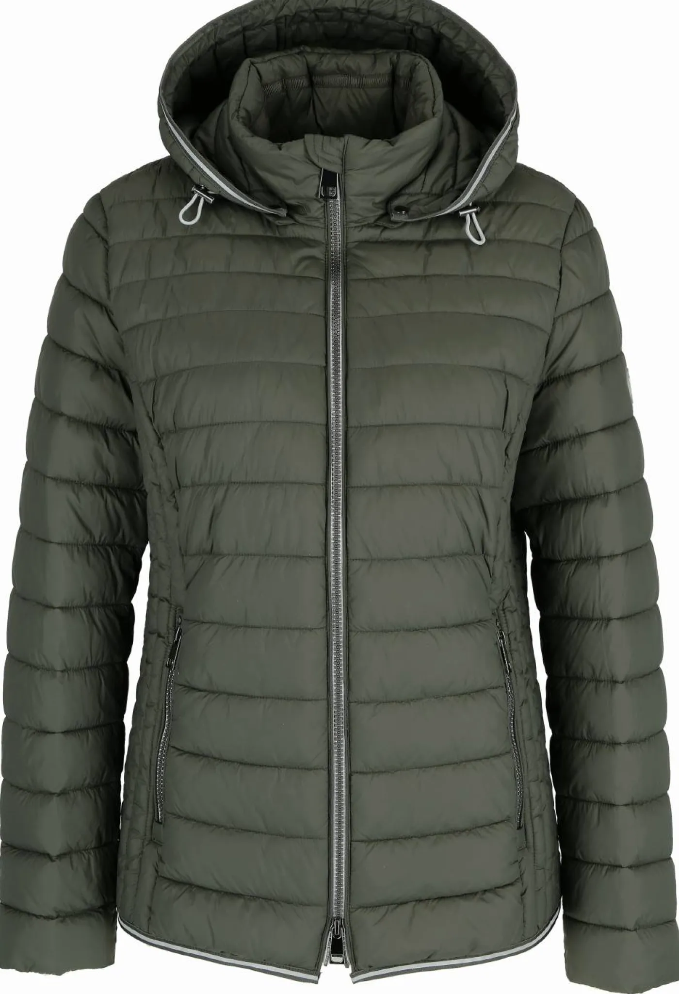 Steppjacke mit Kapuze