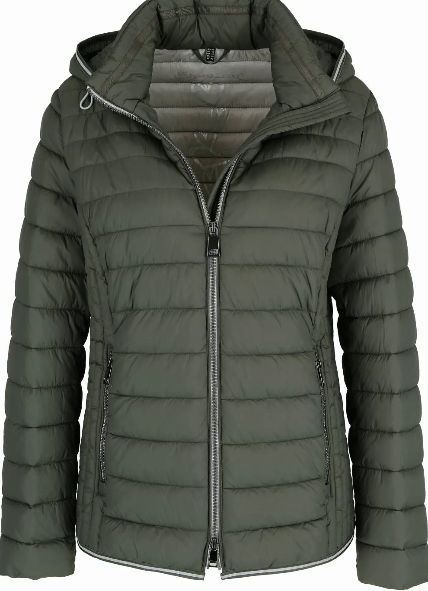 Steppjacke mit Kapuze