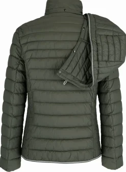 Steppjacke mit Kapuze