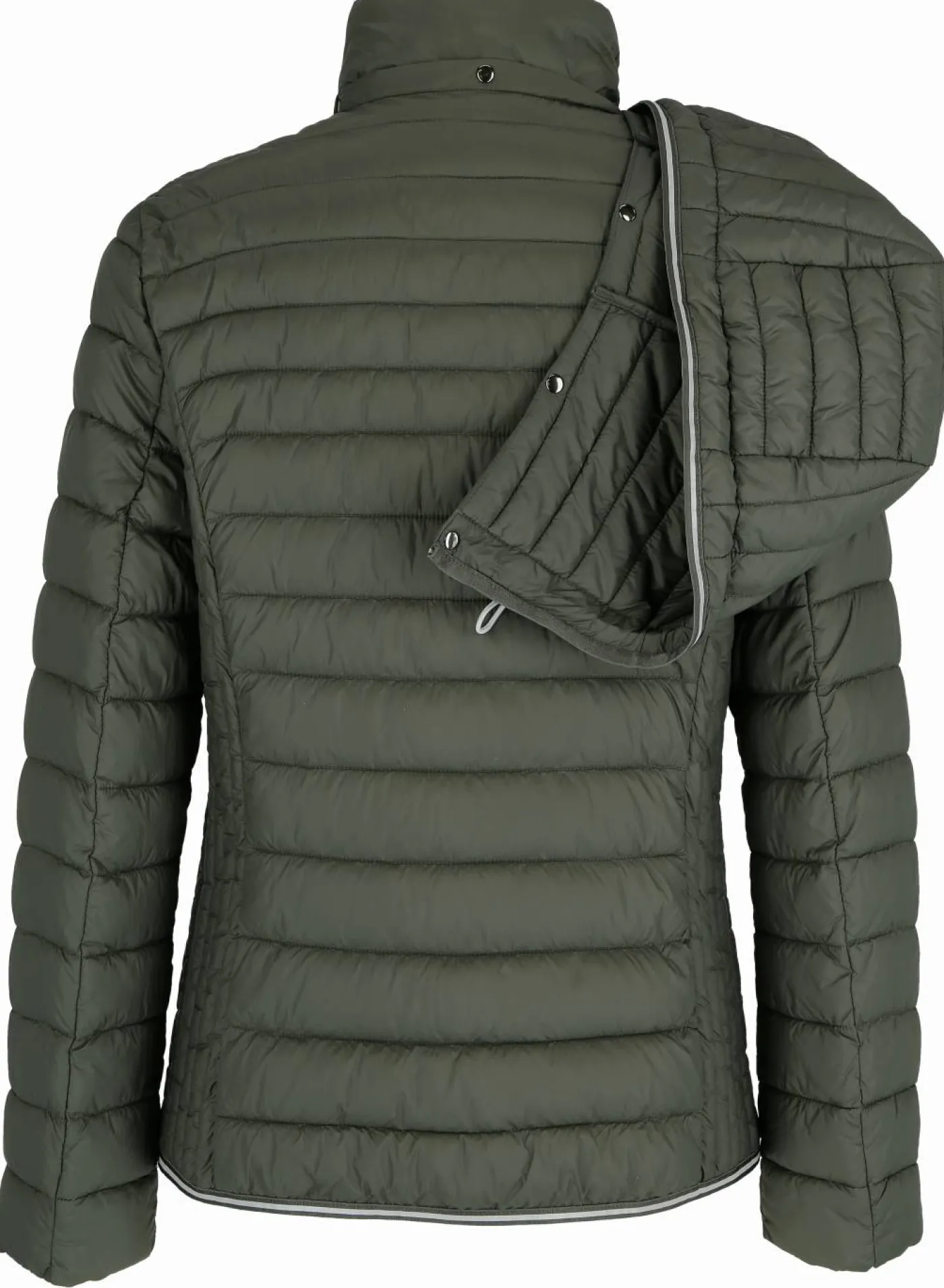 Steppjacke mit Kapuze