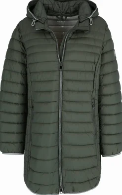 Steppjacke mit Kapuze