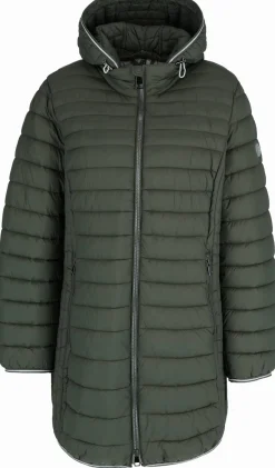 Steppjacke mit Kapuze