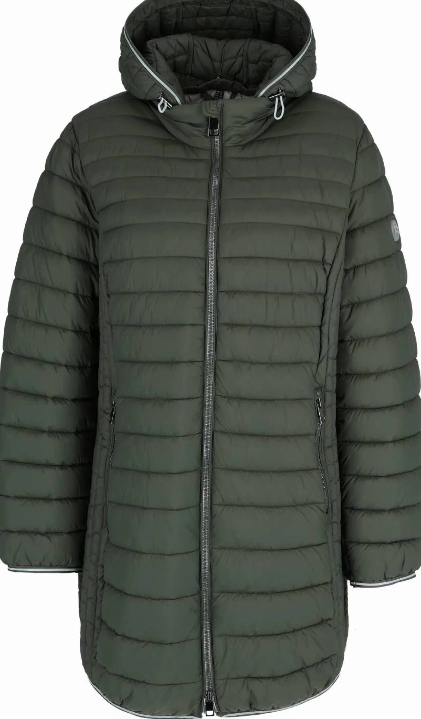 Steppjacke mit Kapuze
