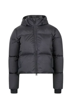 Steppjacke mit Strasssteinen