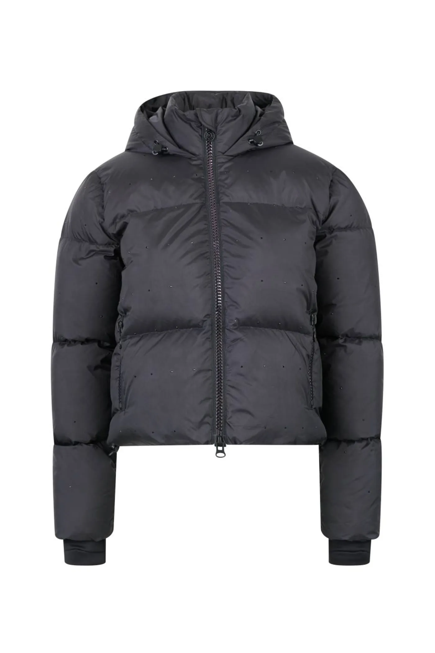 Steppjacke mit Strasssteinen