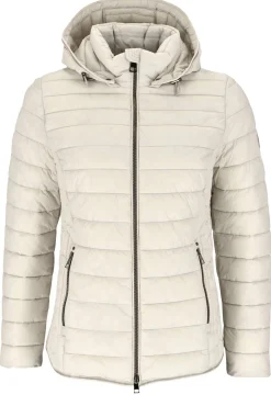Steppjacke mit Kapuze