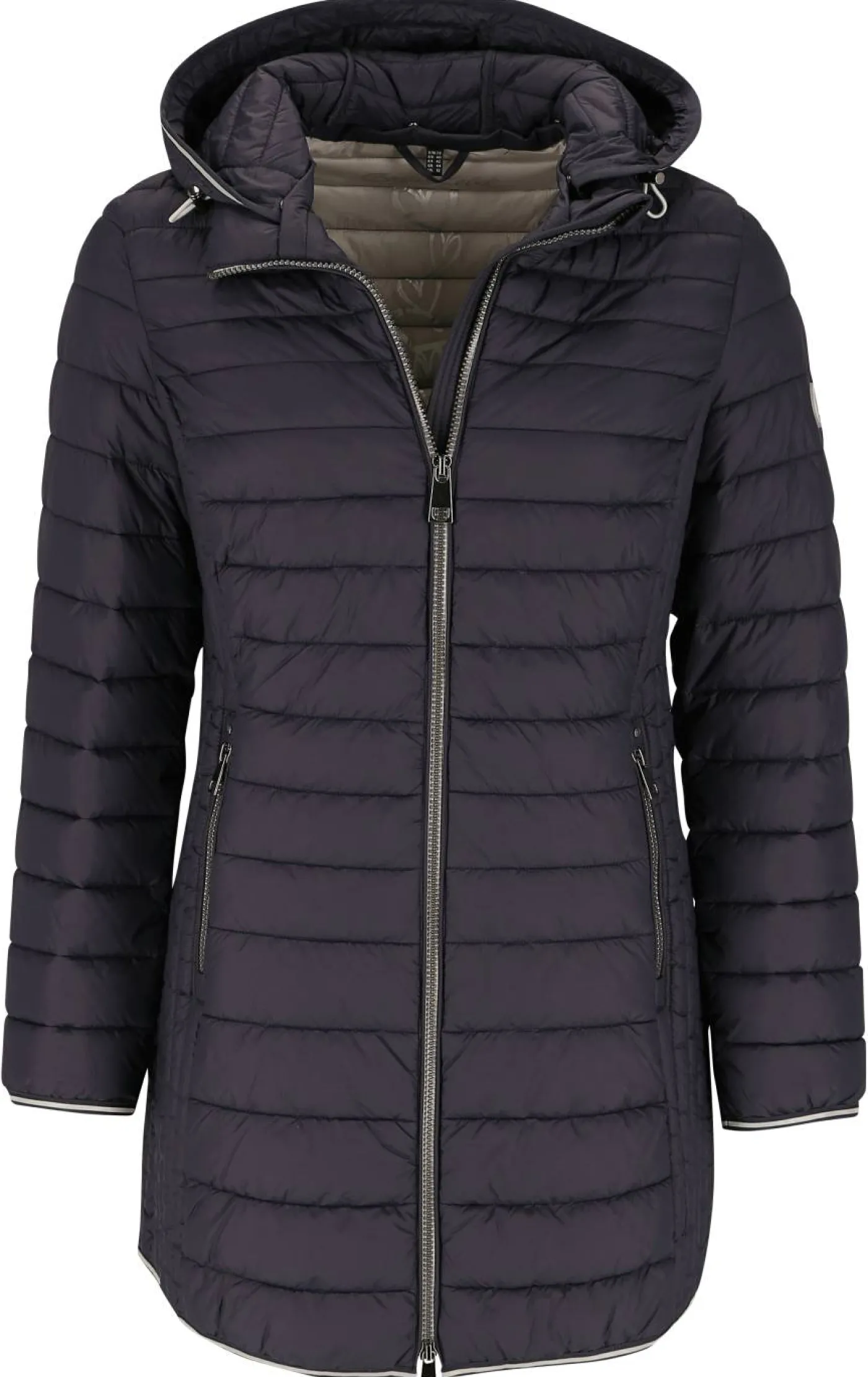 Steppjacke mit Kapuze
