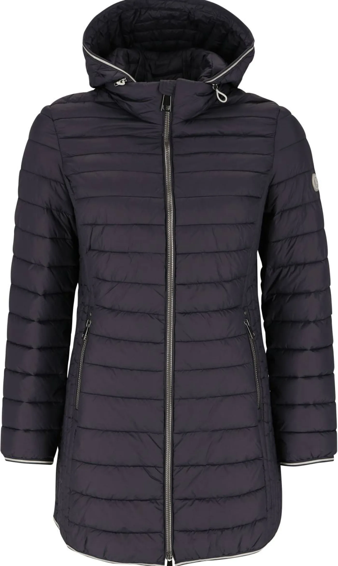 Steppjacke mit Kapuze