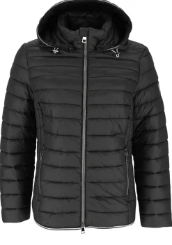 Steppjacke mit Kapuze