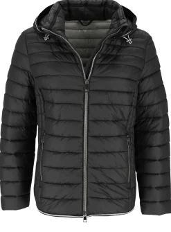 Steppjacke mit Kapuze
