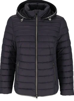 Steppjacke mit Kapuze