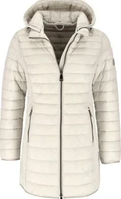 Steppjacke mit Kapuze