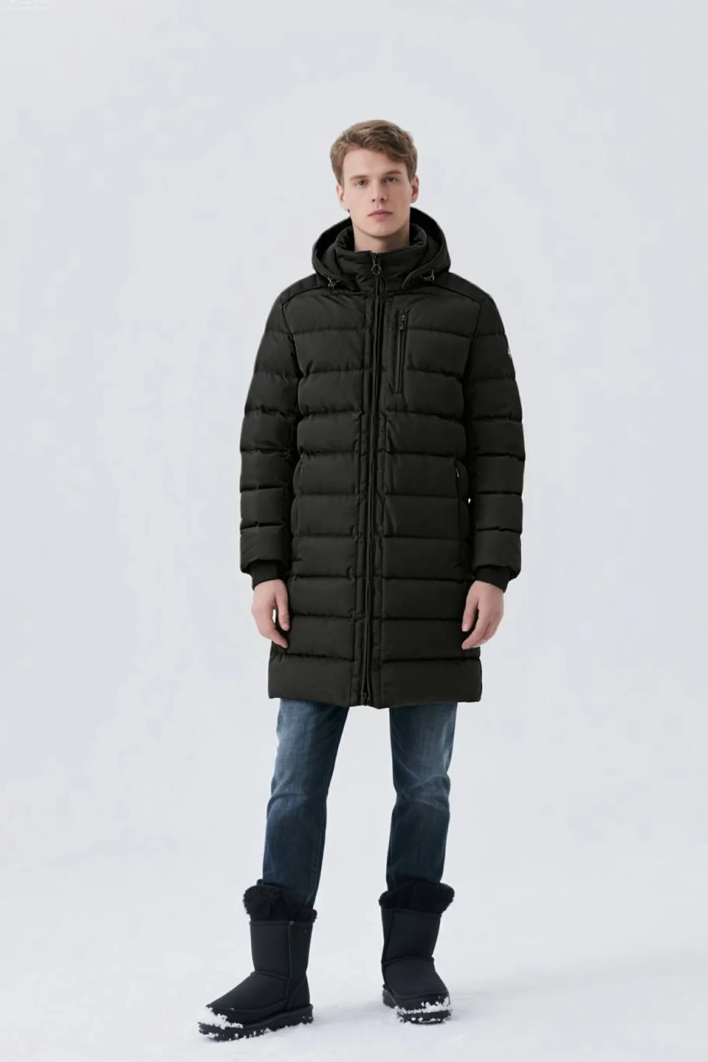 Steppmantel "Blackjack Men Long"