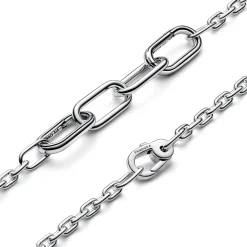 Sterling silver link bracelet