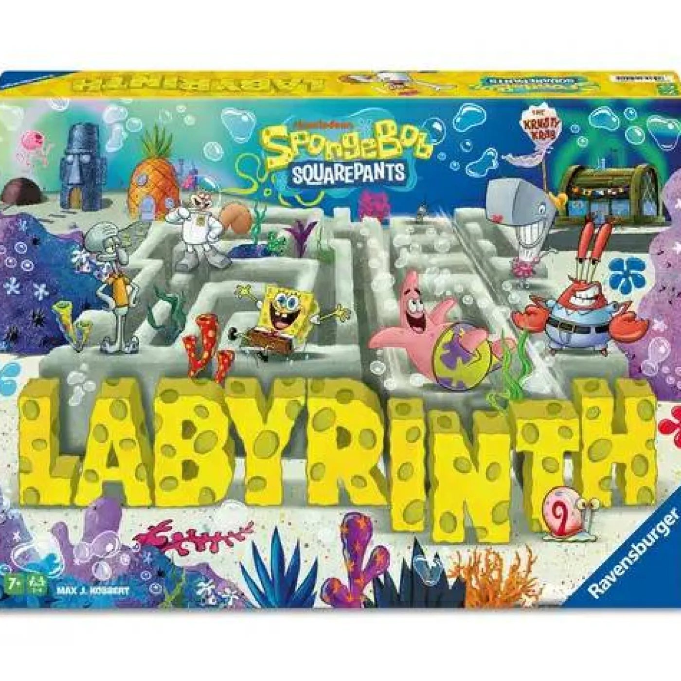 Strategiespiel "Das verrückte Labyrinth - Spongebob Swammkopf"