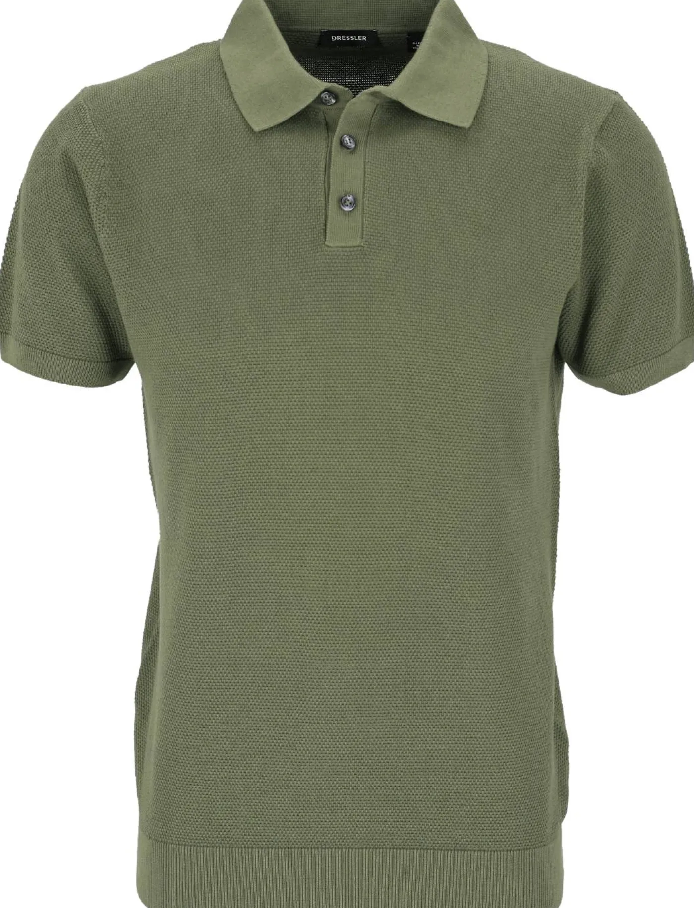 Strick-Poloshirt