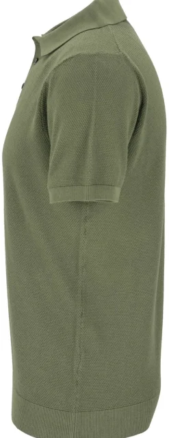 Strick-Poloshirt