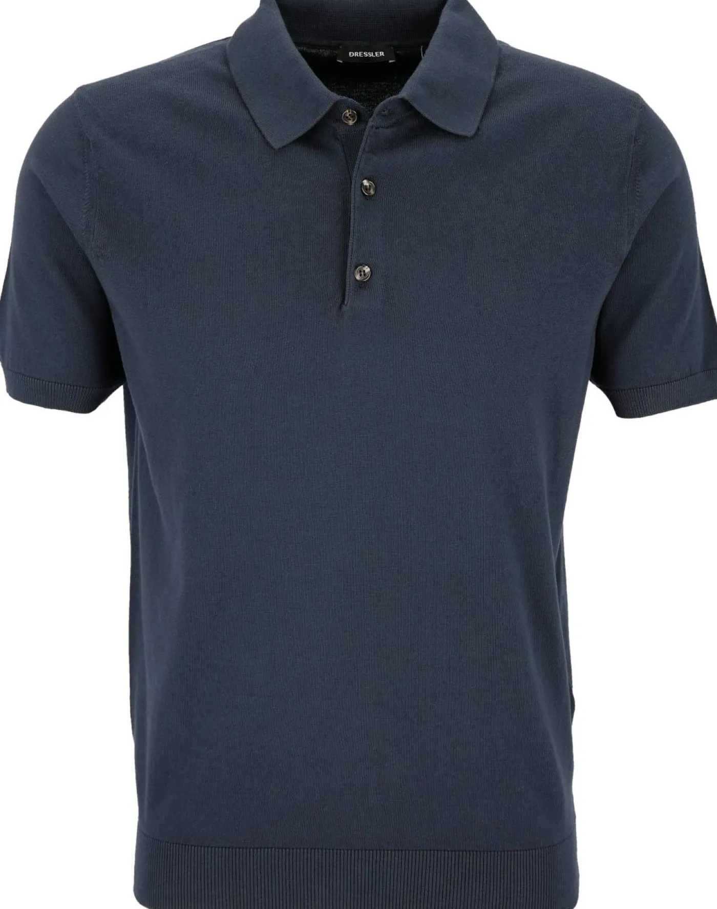 Strick-Poloshirt