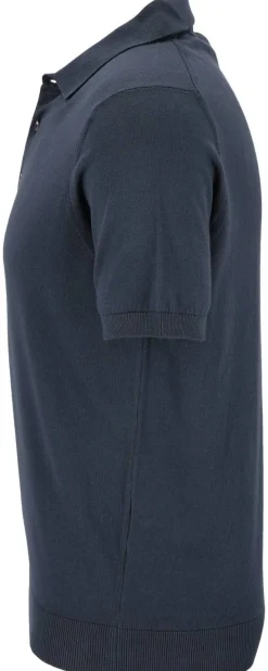 Strick-Poloshirt
