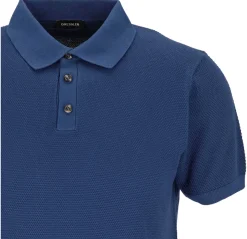 Strick-Poloshirt