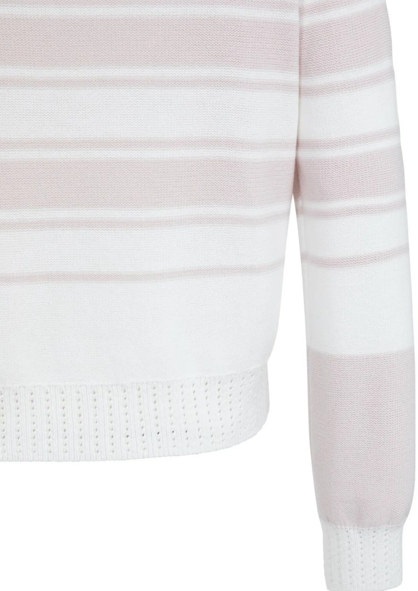Strickpullover mit Streifen