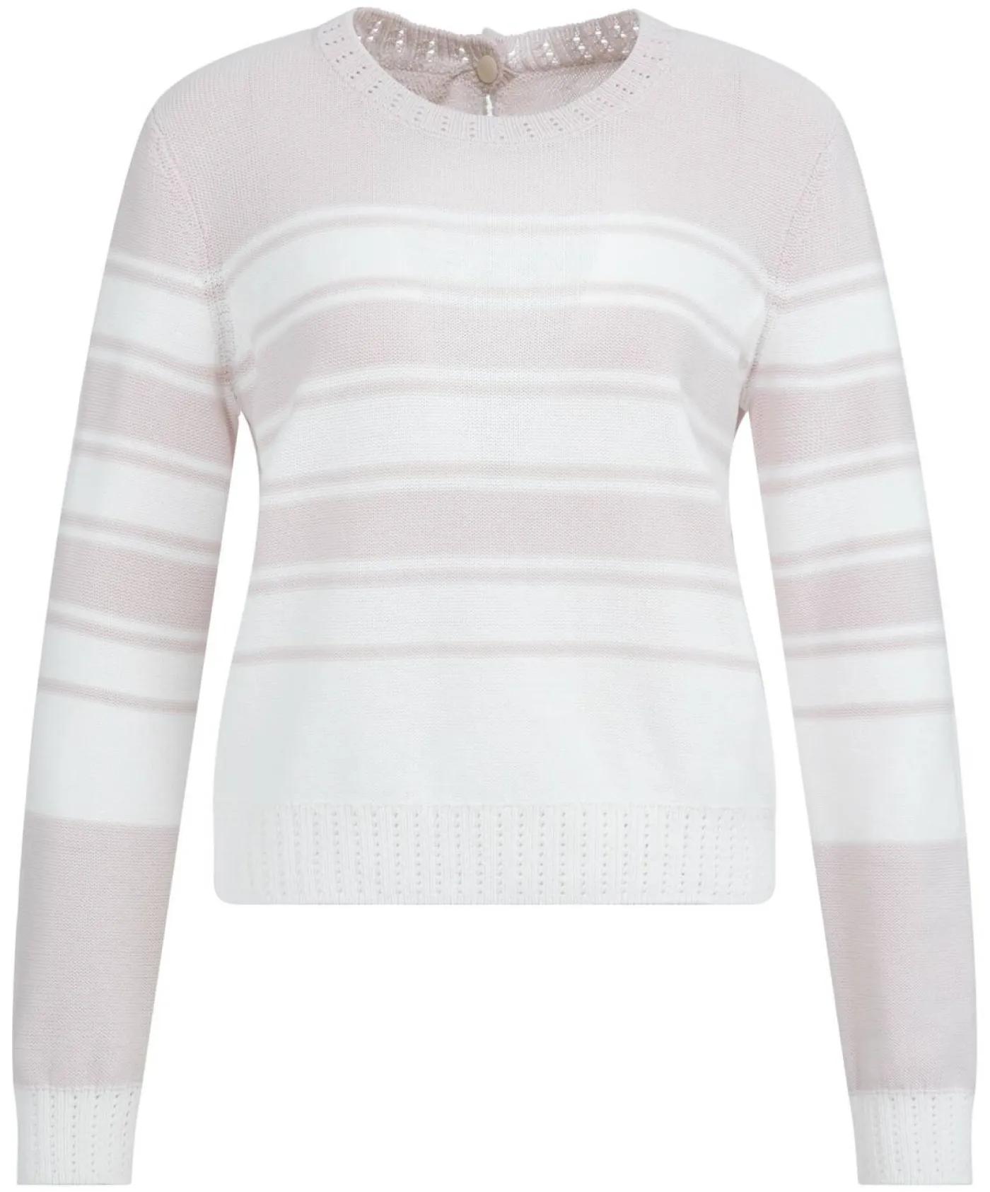 Strickpullover mit Streifen