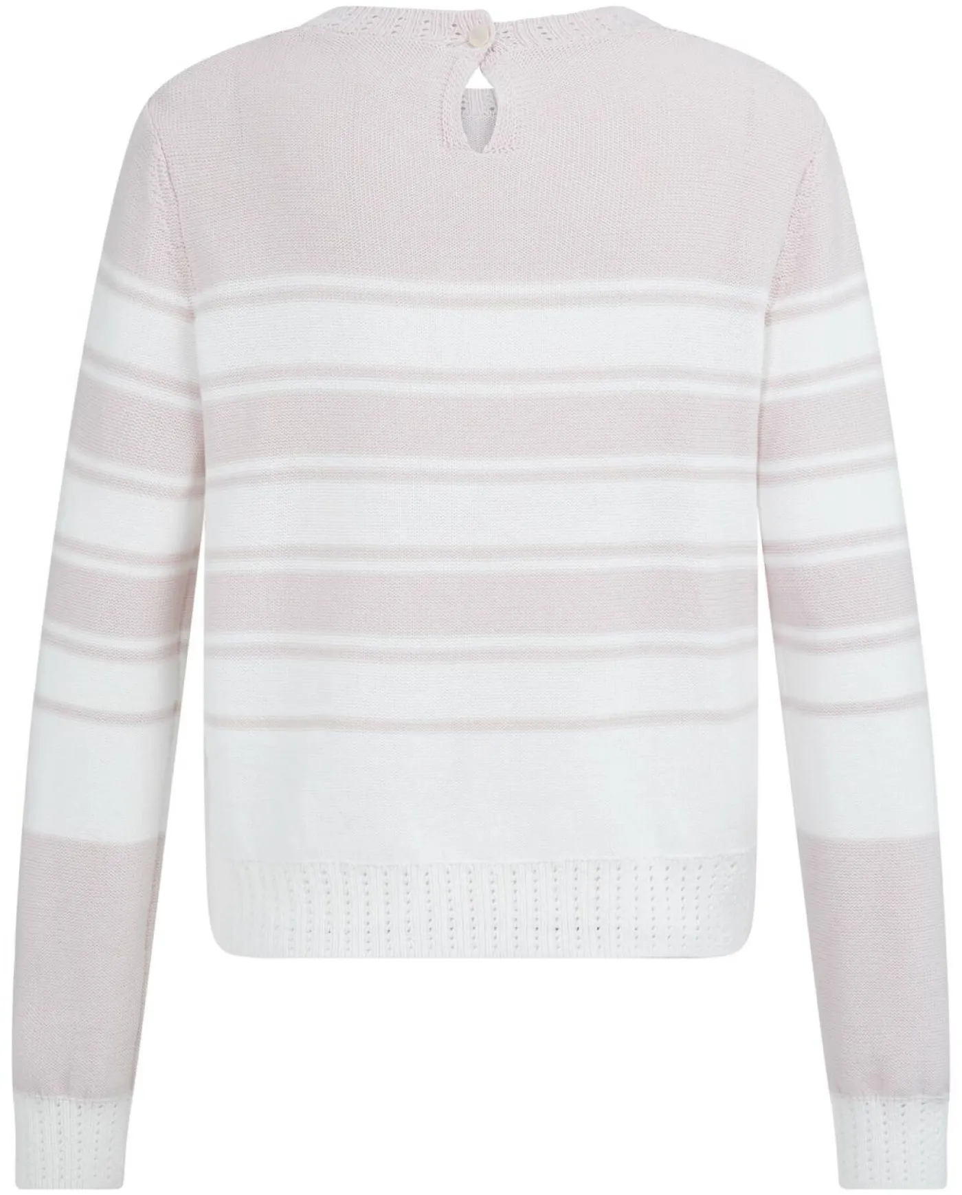 Strickpullover mit Streifen