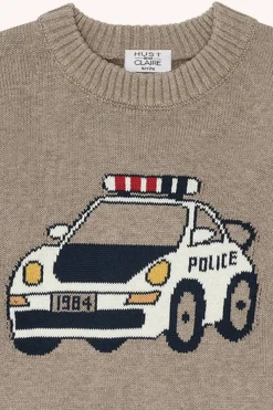 Strickpullover "Pelle Policecar"