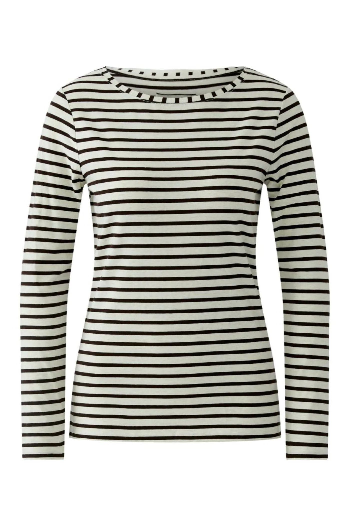 SUMIKO Langarmshirt elastische Cotton-Modalmischung