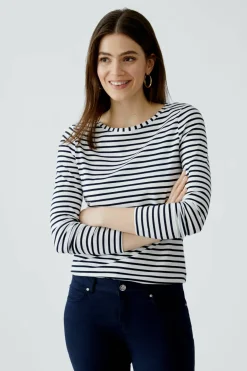 SUMIKO Langarmshirt elastische Cotton-Modalmischung