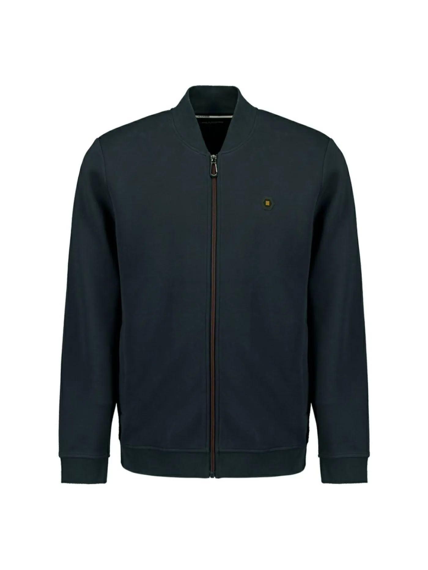 Sweater Full Zipper Pique Bomber