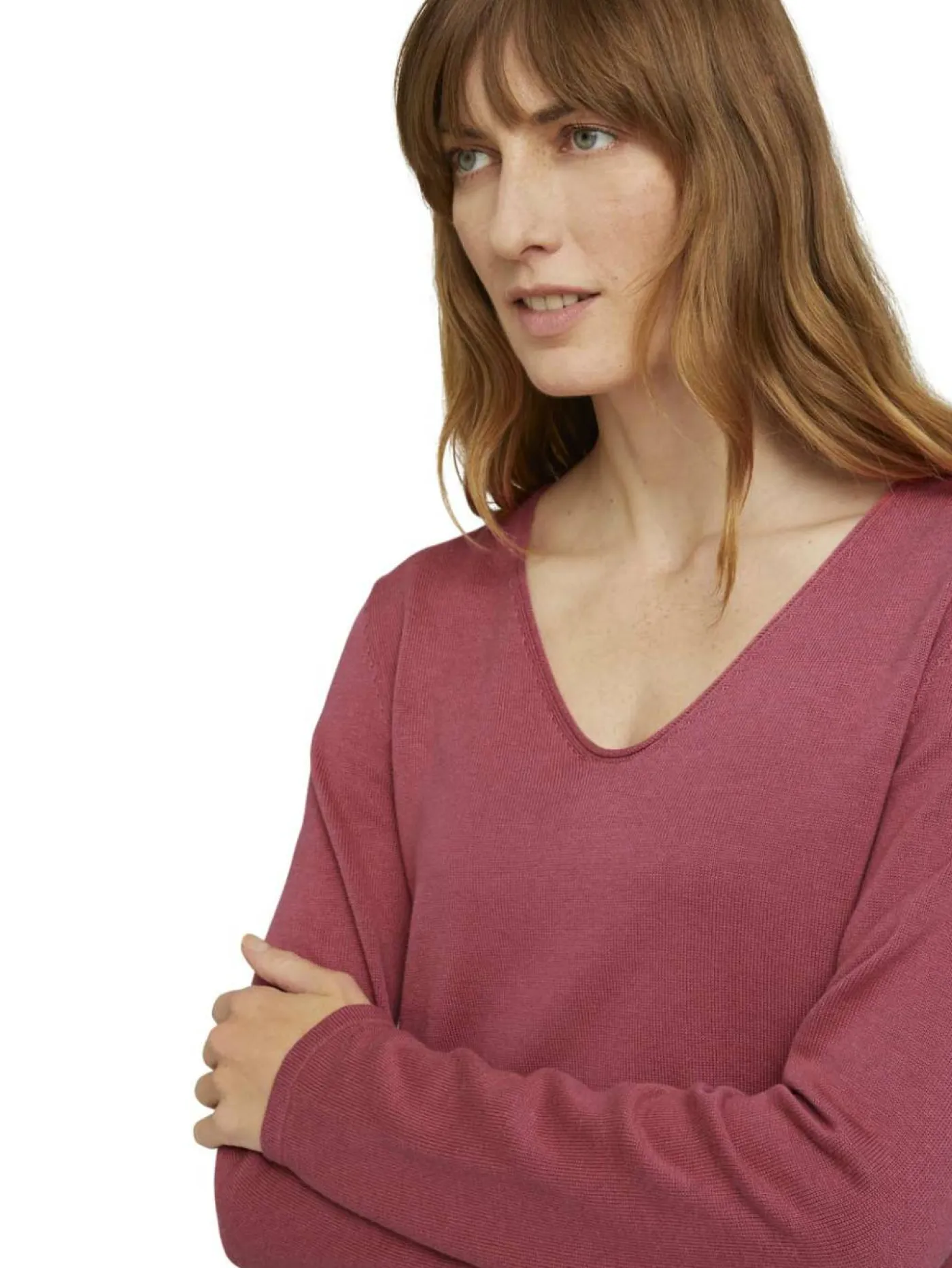 Sweater "basic v-neck"