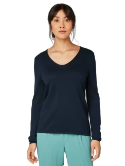Sweater "basic v-neck"