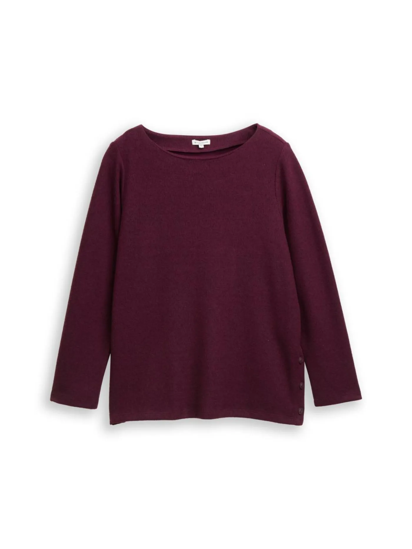 Sweatshirt cosy rib