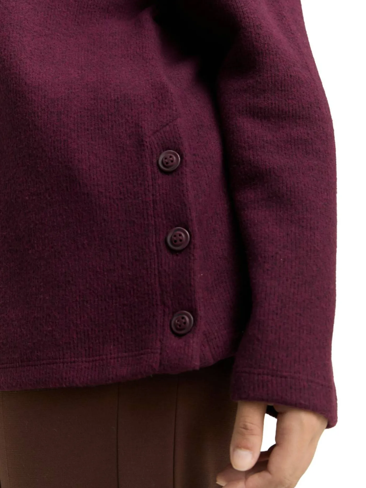 Sweatshirt cosy rib