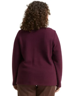 Sweatshirt cosy rib