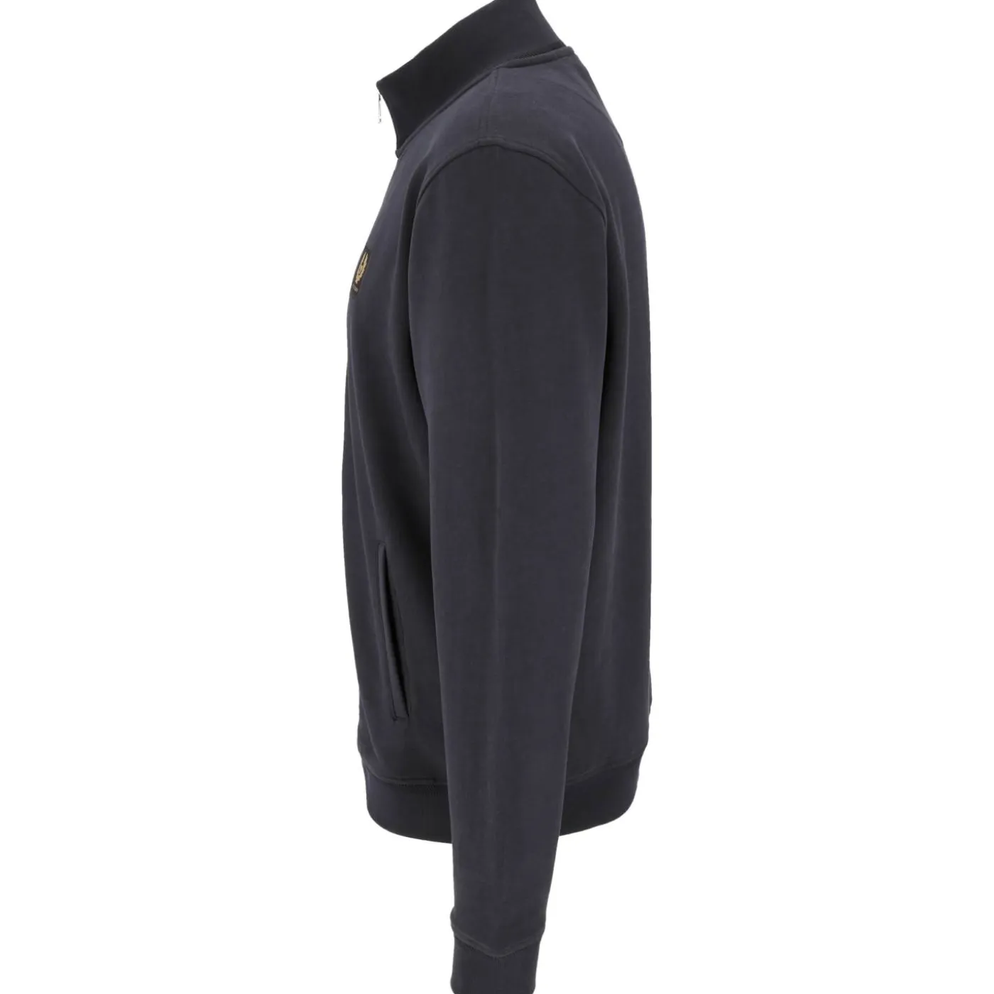 Sweatshirt mit durchgehendem Reißverschluss