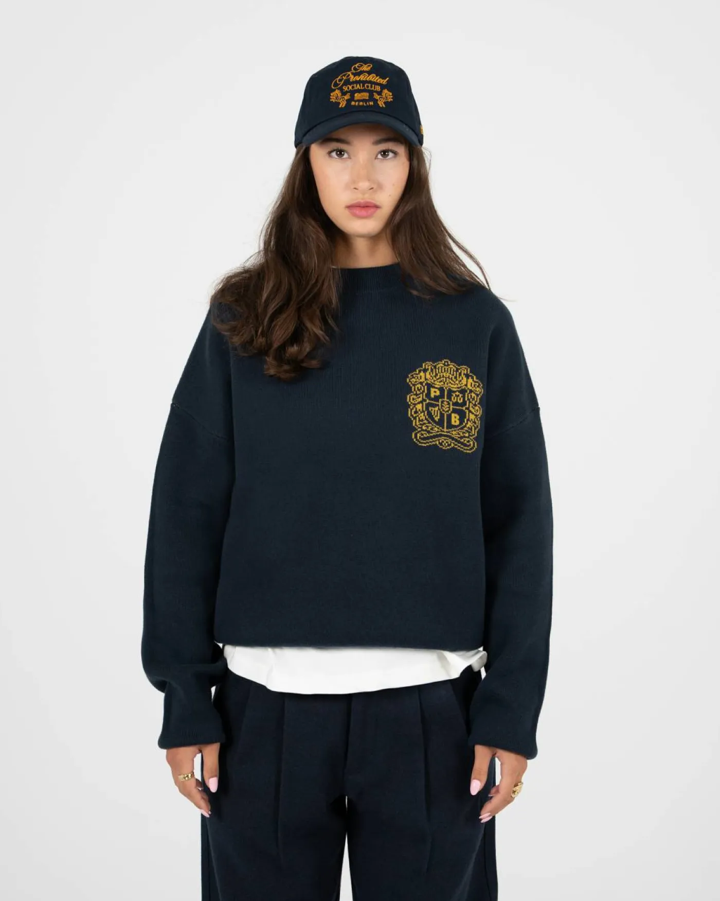 Sweatshirt "Emblem Knit"