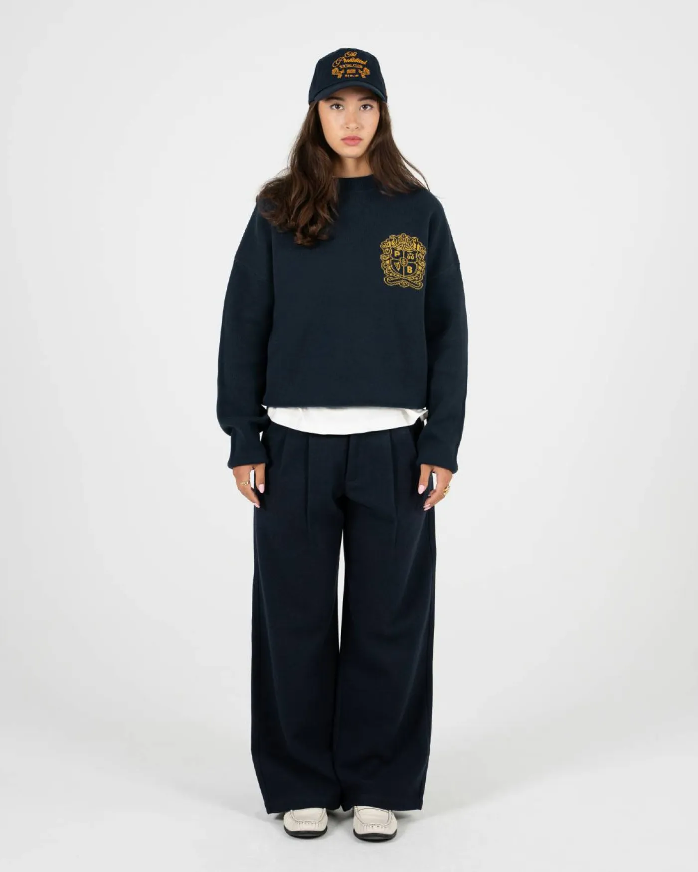 Sweatshirt "Emblem Knit"